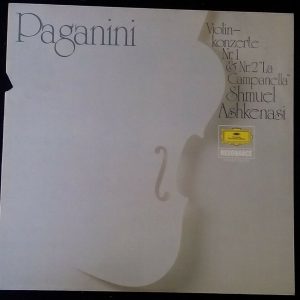 Paganini Violin concertos Nos. 1 & 2  Esser Ashkenasi  DGG  2535 207 Germany lp