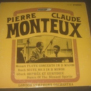 Pierre / Claude Monteux – MOZART / FLUTE London CS 6400 lp EX 1964