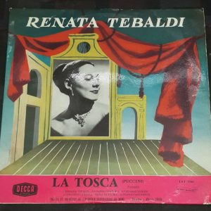Puccini – Tosca  Highlights  Tebaldi  Alberto Erede Decca LXT 5386 LP