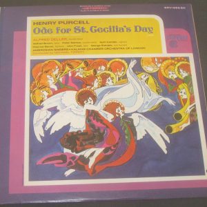 Purcell Ode for St. Cecilia’s Day Michael Tippett Vanguard SRV 286 SD LP EX