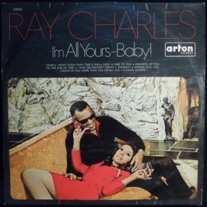 RAY CHARLES – I’m All Yours Baby LP Rare Israel Israeli press ARTON label