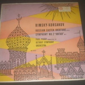 RIMSKY-KORSAKOV – RUSSIAN EASTER OVERTURE / SYMPHONY 2 PARAY Mercury Living LP