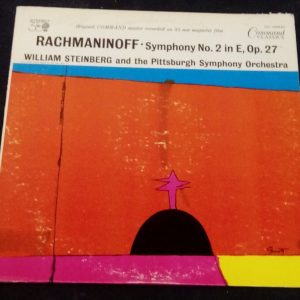 Rachmaninoff Symphony No. 2 Steinberg Command CC 11006 SD LP