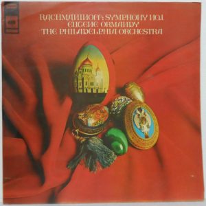 Rachmaninov – Symphony No. 1 Philadelphia Orchestra Eugene Ormandy CBS 72571