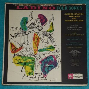 Raphael Yair Elnadav ‎– Ladino Folk Songs  CGL 605 LP  Jewish