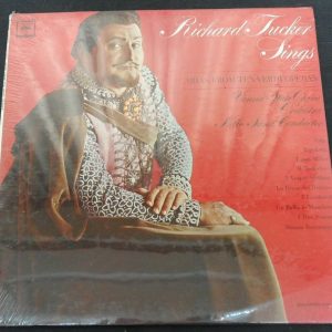 Richard Tucker Sings Arias From Ten Verdi Operas  Columbia ML 6068 lp Mint