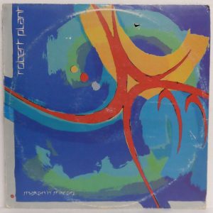 Robert Plant ‎- Shaken ‘N’ Stirred LP 1985 Synth Pop Israel pressing + Insert