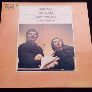 Rodrigo / Villa Lobos – John Williams – Barenboim CBS SQ 73369 LP