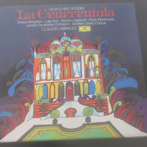 Rossini – La Cenerentola  Claudio Abbado DGG 2709039 3 LP Box EX