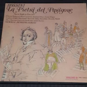 Rossini La Pietra Del Paragone Carreras  Jenkins Vanguard VSD 71183-5 3 lp Box