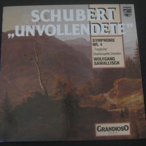 SCHUBERT Symphony No. 8 / 4  Wolfgang Sawallisch PHILIPS 6570 150 lp EX