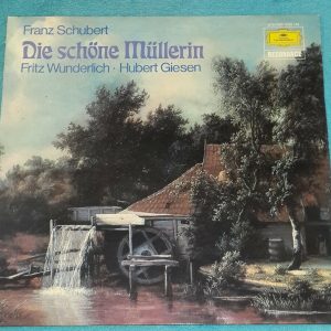 Schubert – Die Schone Mullerin Hubert Giesen Fritz Wunderlich DGG 2535 133 LP EX
