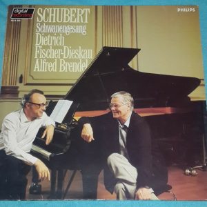 Schubert Schwanengesang Fischer-Dieskau / Alfred Brendel Philips 6514 383 LP EX