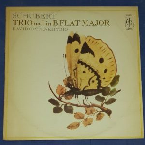 Schubert – Trio No. 1  David Oistrakh Trio  EMI  CFP 40037 LP EX