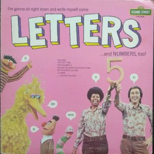 Sesame Street – I’m Gonna Sit Right Down… LP 1974 Children’s USA Jeffery Moss