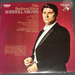 Sherrill Milnes ‎– The Baritone Voice CA  LSC-3076 USA 1969 LP EX