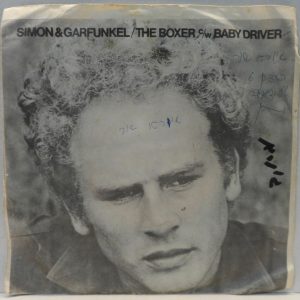 Simon & Garfunkel – The Boxer C/w Baby Driver 7″ RARE Israel pressing CBS 4162