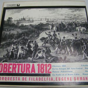 TCHAIKOVSKY – 1812 Overture Philadelphia Orchestra Eugene Ormandy LP CBS 5004
