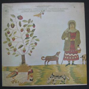 TCHAIKOVSKY SYMPHONY NO. 2 / FRANCESCA DA RIMINI BERNSTEIN CBS LP