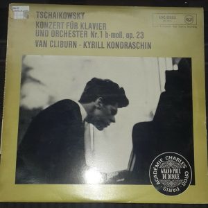 Tchaikovsky : Concerto No. 1 Cliburn Kondrashin RCA LSC-2252 lp 1958