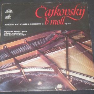 Tchaikovsky – Piano Concerto Richter Karajan Melodiya / Supraphon 1101313 H lp