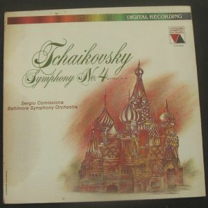 Tchaikovsky Symphony No. 4 Comissiona Vanguard ?VA 25006 Audiophile Series lp