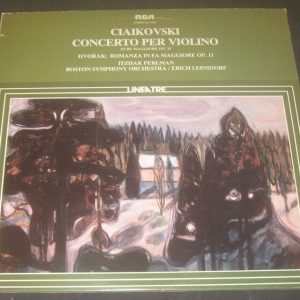 Tchaikovsky Violin Concerto Dvork Romance Perlman / Leinsdorf RCA ‎GL 11266 LP