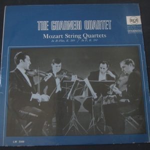 The Guarneri Quartet – Mozart String Quartets  K 589 / k 590 RCA LM 2888 ED1 lp