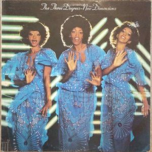 The Three Degrees – New Dimensions LP 12″ Vinyl Record Orig. 1979 Israel