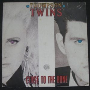 Thompson Twins – Close To The Bone Israeli LP 1987 Arista + Inner Lyrics Israel