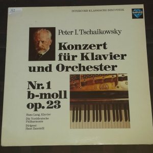 Tschaikowsky – Piano Concerto  Zanotelli Hans Lang Saphir INT 120.838 LP EX
