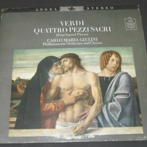 VERDI – Four Sacred Pieces – MARIA GIULINI Angel S 36125 lp