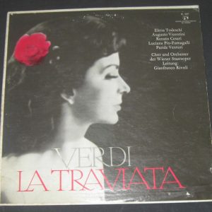 Verdi – La Traviata Rivoli ,Todeschi , Vicentini , Cesare  Concert Hall 2 lp