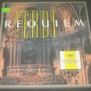 Verdi – Requiem fricsay DGG 18155/56 TULIPS 2 LP BOX