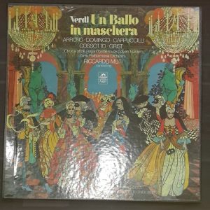 Verdi – Un Ballo In Maschera Muti Angel SCLX-3762  3 lp Box