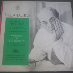 Villa-Lobos Bachianas Brasileiras Victoria De Los Angeles Angel 35547 LP