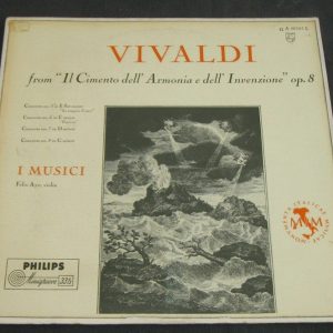 Vivaldi  4 concerto Opus 8 Felix Ayo violin  I Musici Philips lp