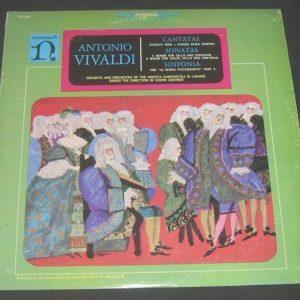 Vivaldi – Cantatas , Sonatas & Sinfonia Edwin Loehrer  Nonesuch H-71088 lp EX