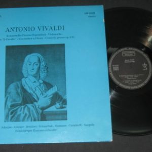 Vivaldi – Concerto Sommer , Muller , Adorjan . Cello Flute Da Camera Magna lp