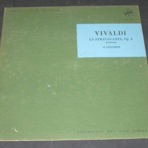 Vivaldi La Stravaganza, Op. 4 Barchet , Elsner , Reinhardt . VOX DL 100 1959 lp