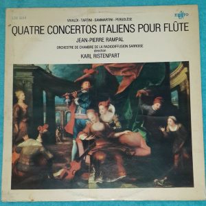 Vivaldi / Tartini / Sammartini / Pergolese Rampal Ristenpart Erato LDE 3284 LP