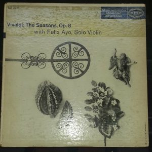 Vivaldi ‎-The Seasons , Op. 8  I Musici Ayo  Epic ‎Gold LC 3216 lp