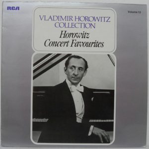 Vladimir Horowitz – Horowitz Concert Favorites LP Czerny Scarlatti RCA VH 013