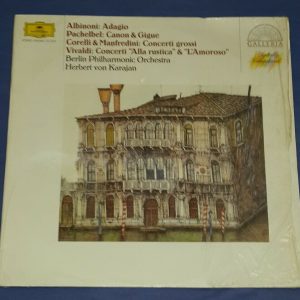 Von Karajan – Corelli , Vivaldi , Pachelbel Etc DGG LP EX