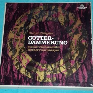 Wagner ‎– Götterdämmerung   Karajan   DGG 2716 001 6 LP Box  EX