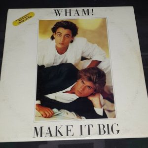 Wham – Make It Big Hebrew Title , George Michael Poster Israeli lp Israel