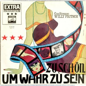 Willy Fritsch – zu schön um wahr zusein LP 12″ Germany Electrola