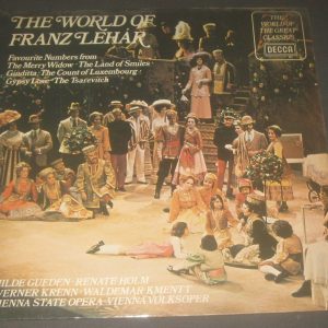World Of Franz Lehar – Various  Decca ECS 532 England  LP