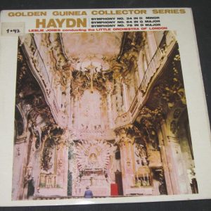 haydn symphonies 34 / 54 / 75 Leslie Jones . Pye Golden Guinea GGC 4047 lp 1966
