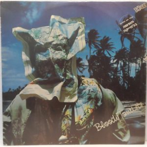 10CC – Bloody Tourists LP 1978 Rare Israel Israeli pressing Hebrew Cover